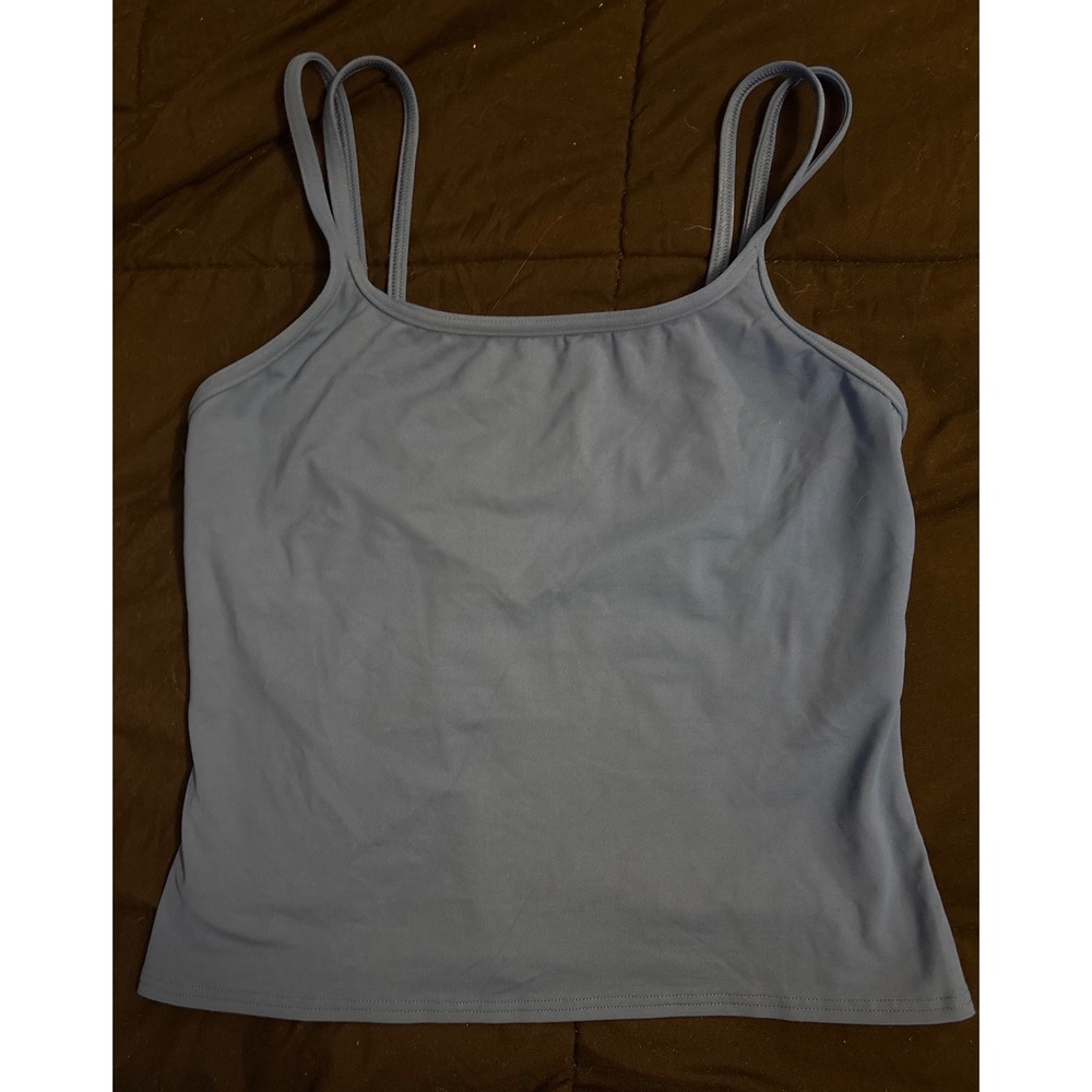 Lands'‎ End Women's Solid Royal Blue Tankini Swimwear Top, Size 10